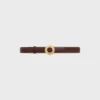 Celine Disc Buckle & Reversible Strap 25Mm Celine Disc Buckle & Reversible Strap 25Mm