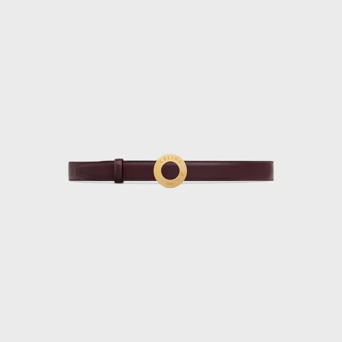 Celine Disc Buckle & Reversible Strap 25Mm Celine Disc Buckle & Reversible Strap 25Mm