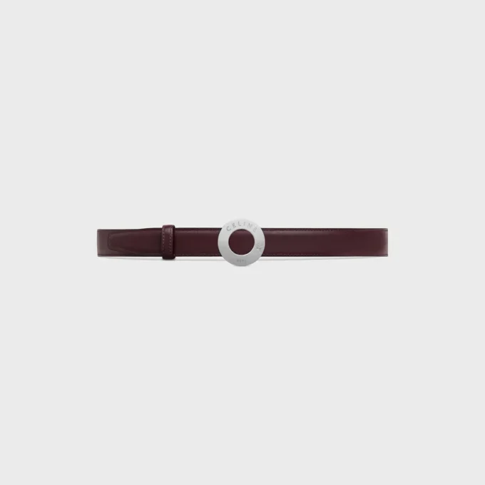 Celine Disc Buckle & Reversible Strap 25Mm Celine Disc Buckle & Reversible Strap 25Mm