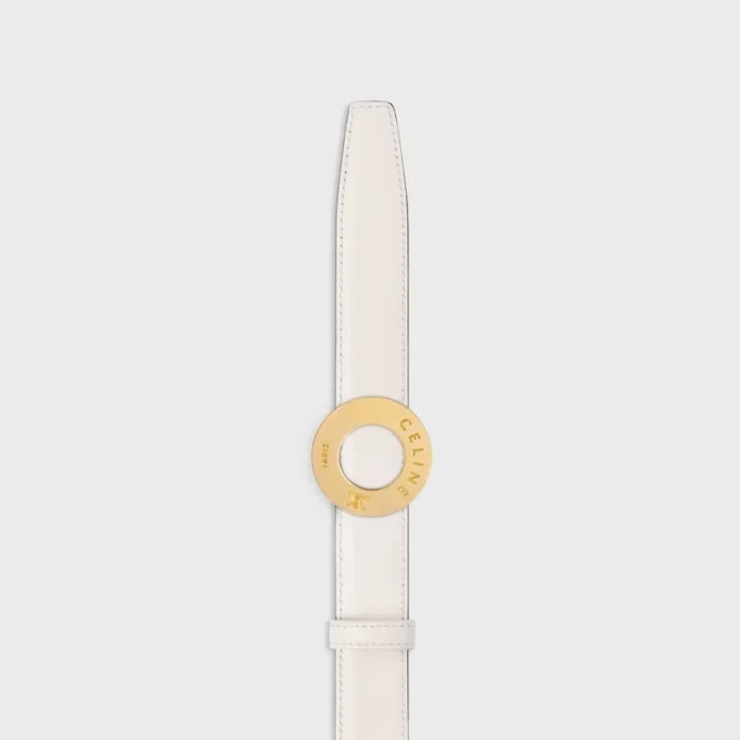 Celine Disc Buckle & Reversible Strap 25Mm Celine Disc Buckle & Reversible Strap 25Mm
