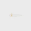 Celine Hair Clip in Brass with Gold Finish, Steel and Zamak