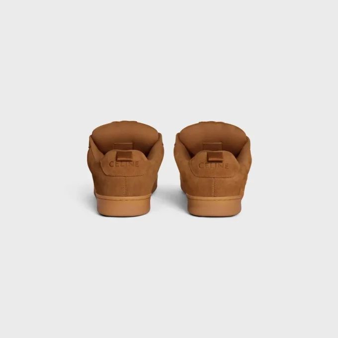 Celine Huntington Low Top Sneakers in Suede Calfskin and Mesh
