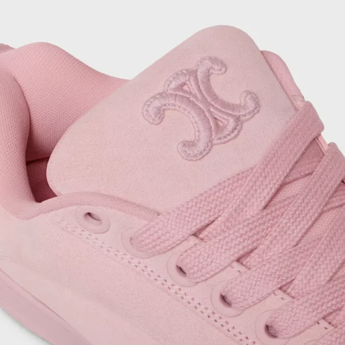 Celine Huntington – Low Top Sneakers in Suede Calfskin and Mesh
