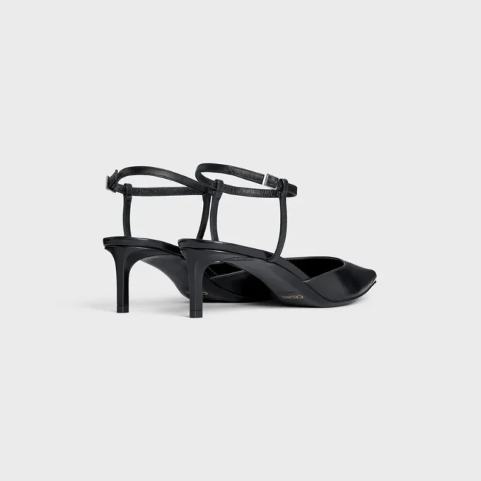 Celine Kitten with Metal Toe in Calfskin