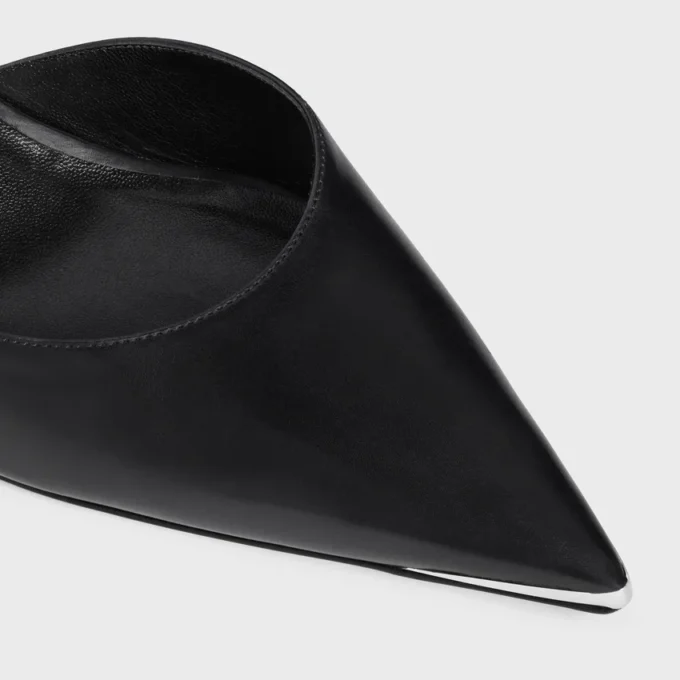 Celine Kitten with Metal Toe in Calfskin