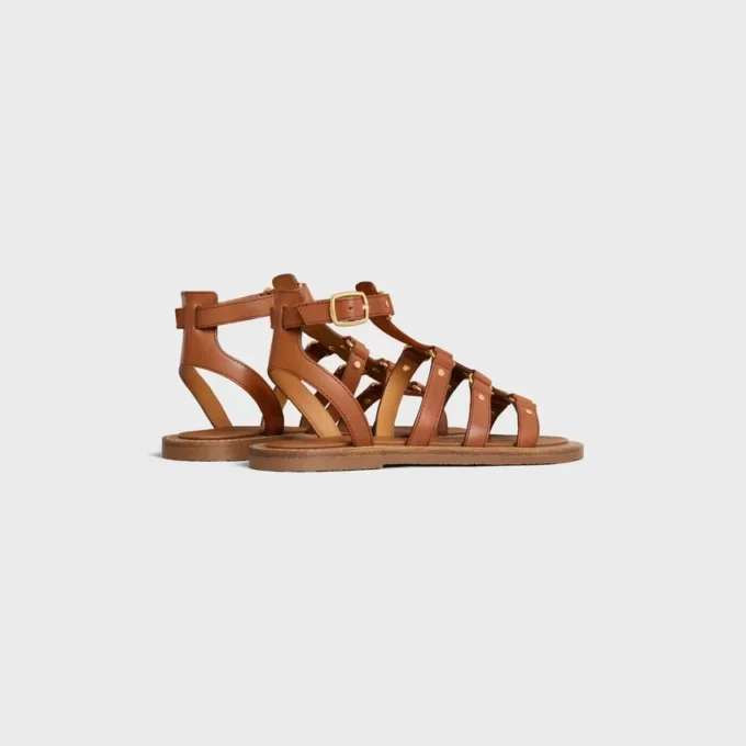 Celine Lympia Gladiator Sandal in Calfskin Celine Lympia Gladiator Sandal in Calfskin
