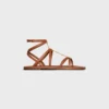 Celine Lympia Strappy Jewel Sandal  in Calfskin