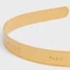 Celine Paris Thin Headband in Steel