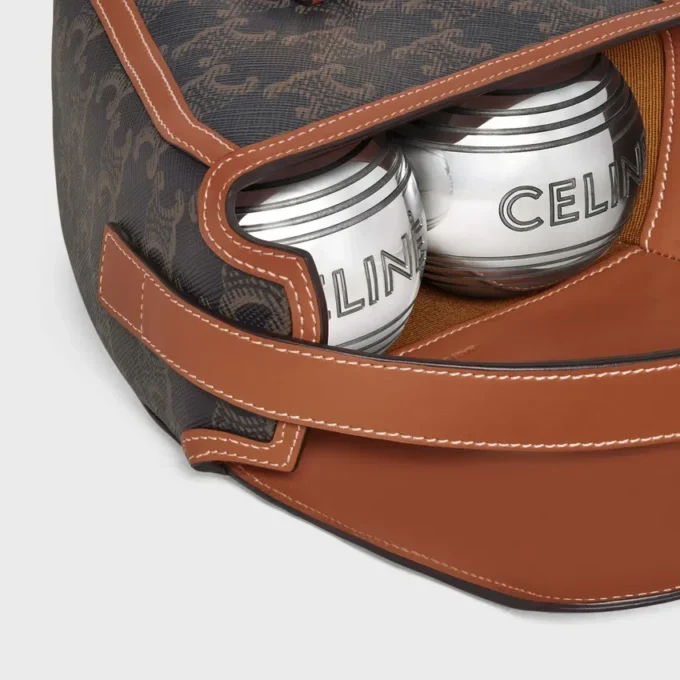 Celine Petanque Game in Triomphe Canvas and Calfskin Celine Petanque Game in Triomphe Canvas and Calfskin