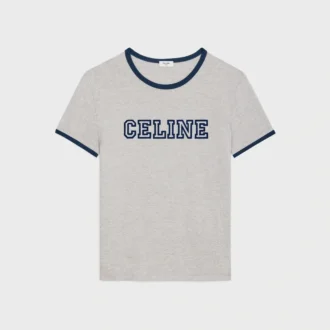 Celine Regular T-Shirt in Cotton Jersey Celine Regular T-Shirt in Cotton Jersey