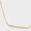 Celine Sentimental Straight Bracelet in Yellow Gold and Diamond Celine Sentimental Straight Bracelet in Yellow Gold and Diamond