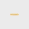 Celine Sulky Hair Clip in Brass with Gold Finish and Steel