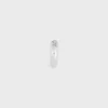 Celine Sulky Ring in Brass with Rhodium Finish