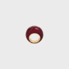 Celine Sulky Ring in Enamel and Brass with Gold Finish