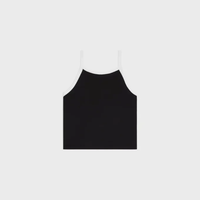 Celine Tank Top in Cotton Jersey Celine Tank Top in Cotton Jersey