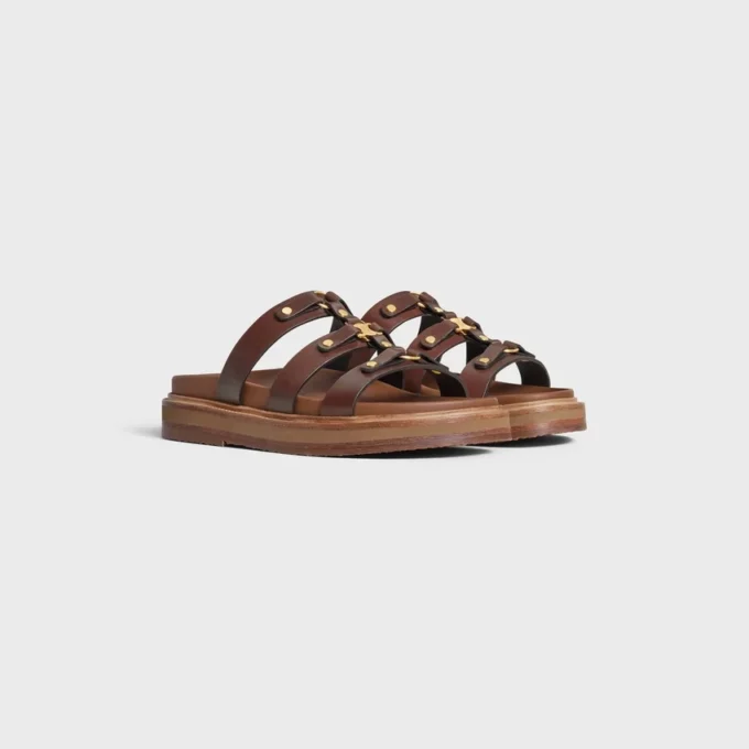 Celine – Tippi Slide in Calfskin – Vegetal Tanning