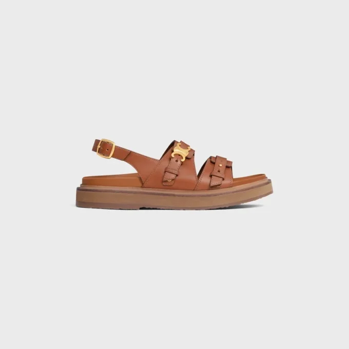 Celine – Tippi Triomphe Sandal in Calfskin