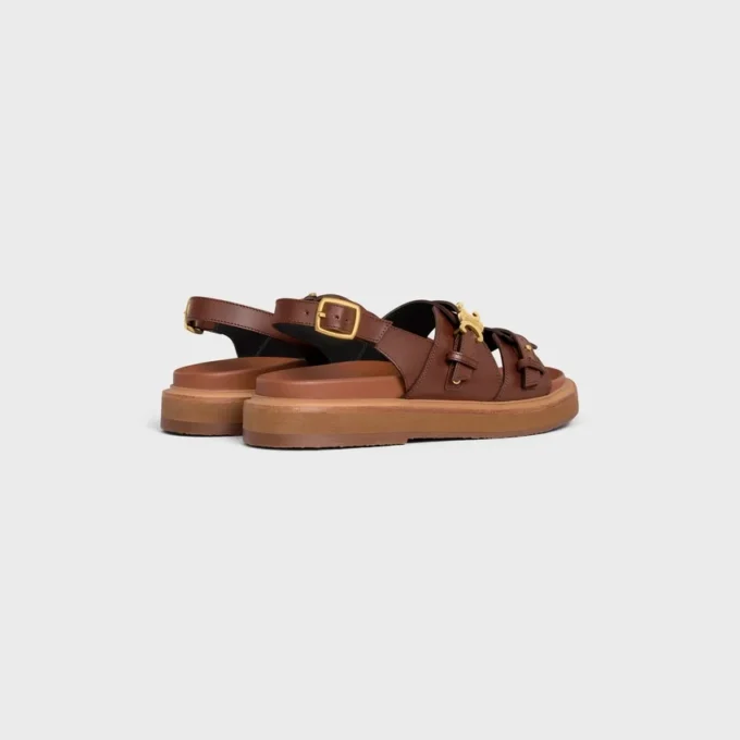 Celine – Tippi Triomphe Sandal in Calfskin