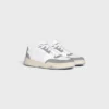 Celine Trainer Ct-09 Low Lace-Up Sneaker in Calfskin and Mesh Celine Trainer Ct-09 Low Lace-Up Sneaker in Calfskin and Mesh