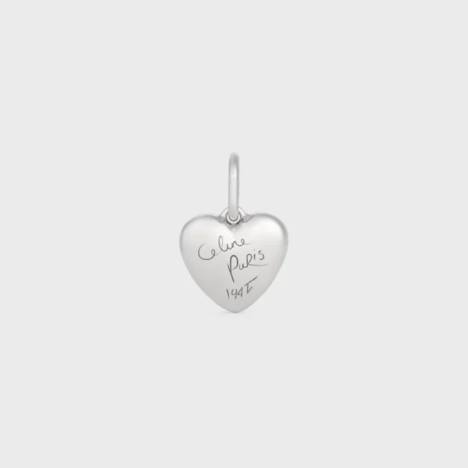 Charms Heart Celine 1945 in Aluminium Charms Heart Celine 1945 in Aluminium