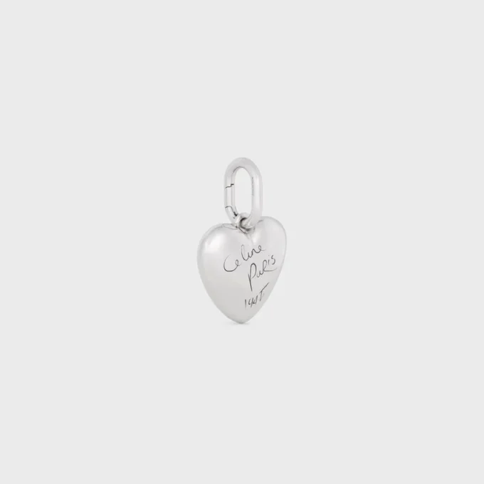 Charms Heart Celine 1945 in Aluminium Charms Heart Celine 1945 in Aluminium