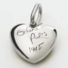 Charms Heart Celine 1945 in Aluminium Charms Heart Celine 1945 in Aluminium