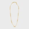 Charms Necklace in Brass with Gold Finish Charms Necklace in Brass with Gold Finish