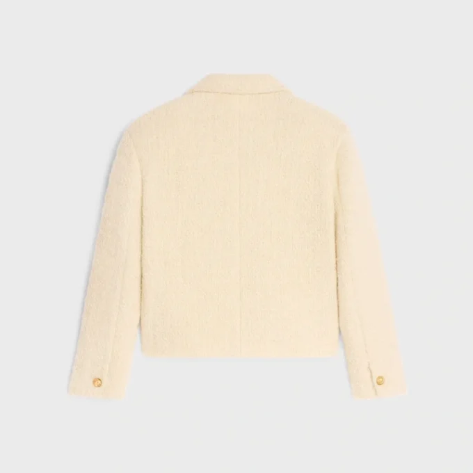 Chasseur Jacket in Mohair Wool Tweed Chasseur Jacket in Mohair Wool Tweed