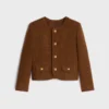 Chelsea Jacket in Mohair Wool Tweed Chelsea Jacket in Mohair Wool Tweed