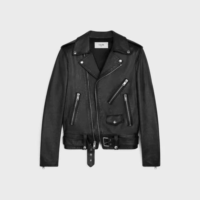Classic Biker Jacket in Calfskin Classic Biker Jacket in Calfskin