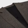 Classic Jacket in Micro Houndstooth Wool