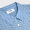 Classic Shirt in Striped Cotton Poplin Classic Shirt in Striped Cotton Poplin