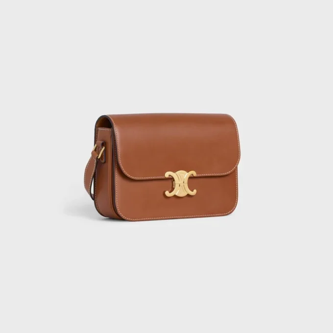 Classique Triomphe Bag in Natural Calfskin Classique Triomphe Bag in Natural Calfskin