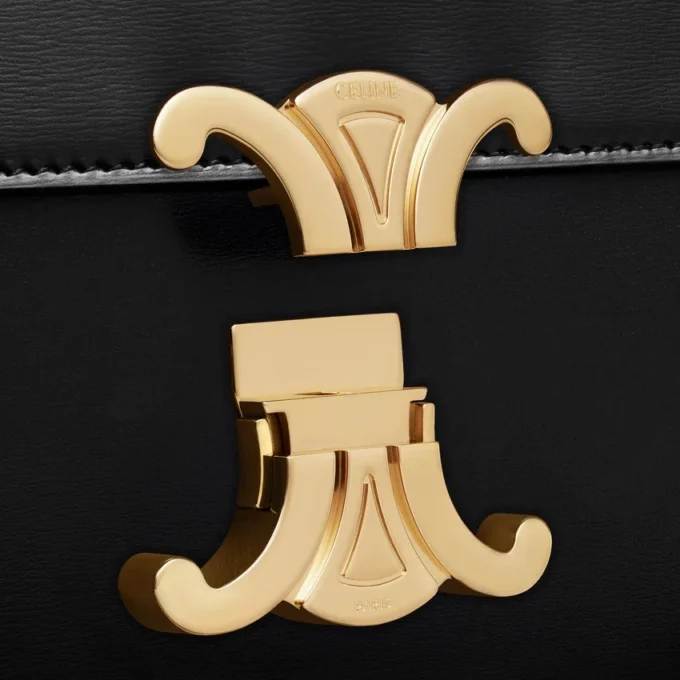 Classique Triomphe Bag in Shiny Calfskin Classique Triomphe Bag in Shiny Calfskin