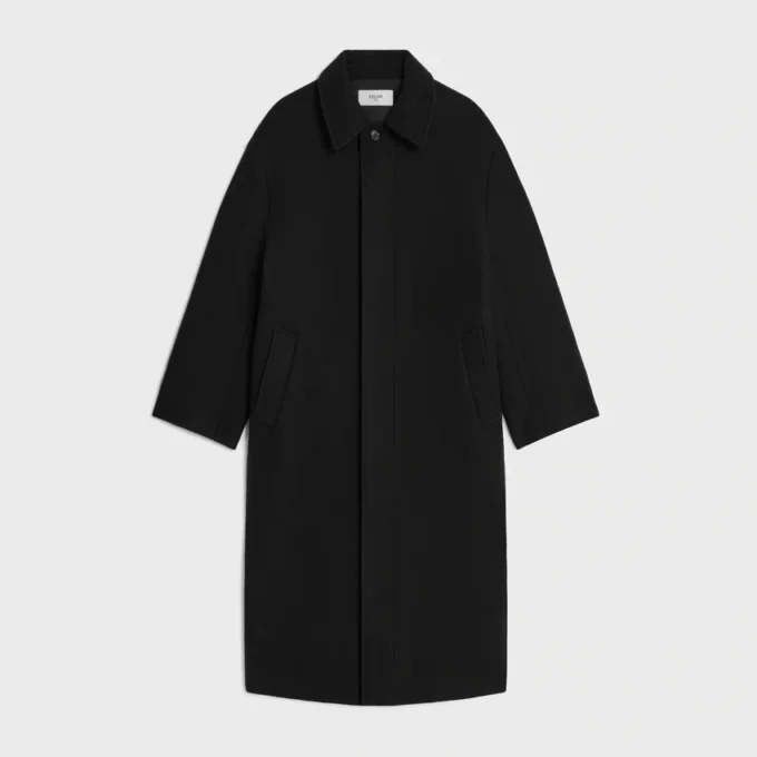 Coat in Double-Face Wool Felt Coat in Double-Face Wool Felt