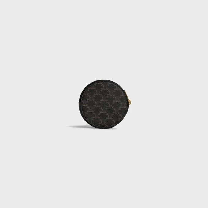 Coin Purse in Triomphe Canvas