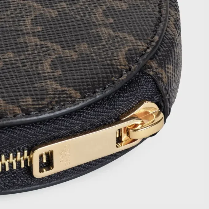Coin Purse in Triomphe Canvas