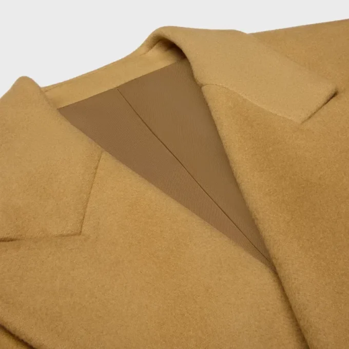 Colonne Coat in Double Face Cashmere Colonne Coat in Double Face Cashmere