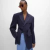 Colonne Jacket in Grain De Poudre Wool Colonne Jacket in Grain De Poudre Wool