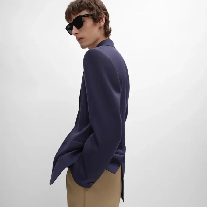Colonne Jacket in Grain De Poudre Wool Colonne Jacket in Grain De Poudre Wool