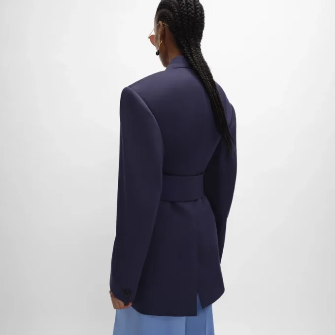 Colonne Jacket in Grain De Poudre Wool Colonne Jacket in Grain De Poudre Wool
