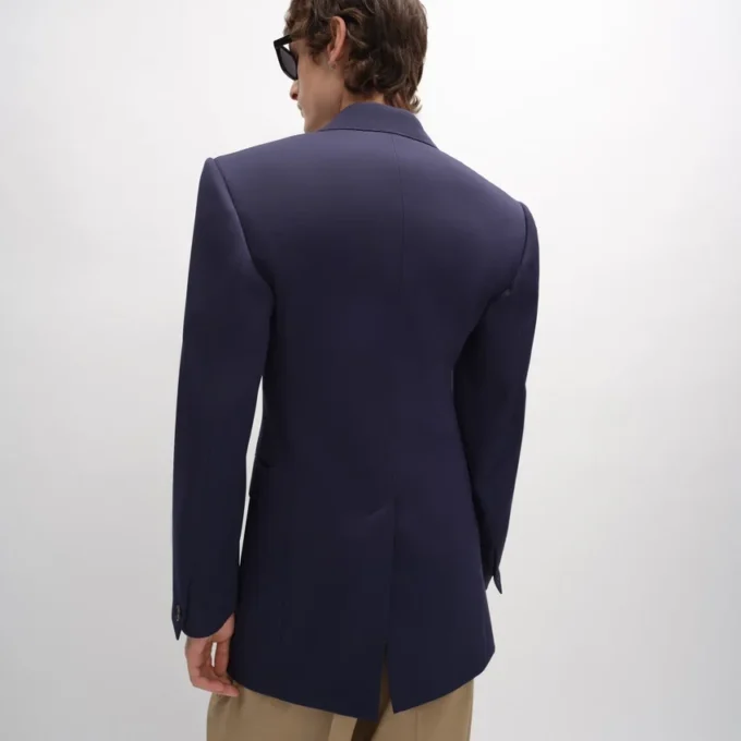 Colonne Jacket in Grain De Poudre Wool Colonne Jacket in Grain De Poudre Wool