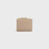 Compact Wallet Triomphe Stamp in Supple Grained Calfskin Compact Wallet Triomphe Stamp in Supple Grained Calfskin
