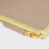 Compact Wallet Triomphe Stamp in Supple Grained Calfskin Compact Wallet Triomphe Stamp in Supple Grained Calfskin