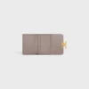 Compact Wallet with Coin Triomphe in Shiny Calfskin Compact Wallet with Coin Triomphe in Shiny Calfskin