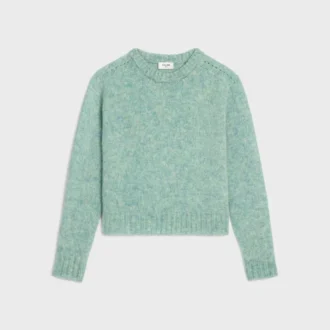 Crewneck Sweater in Shetland Wool Crewneck Sweater in Shetland Wool