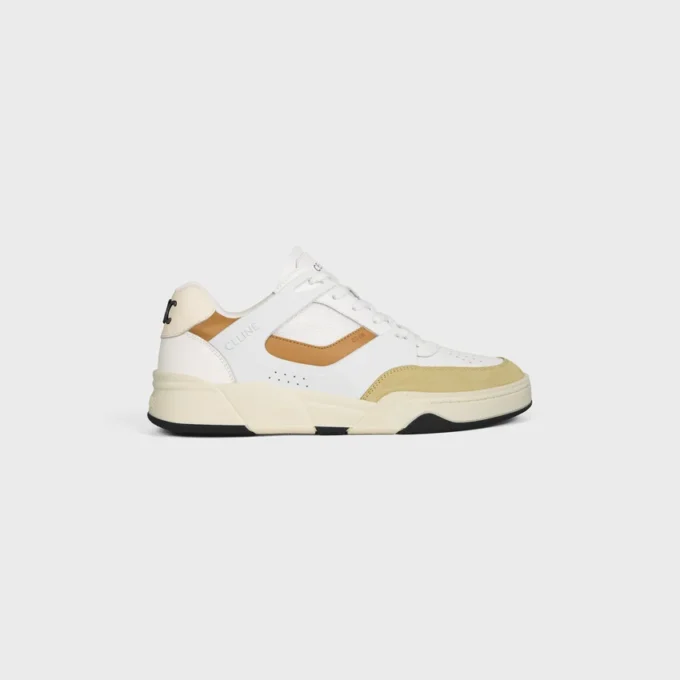 Ct-09 Trainer Sneaker in Calfskin, Suede Calfskin and Mesh Ct-09 Trainer Sneaker in Calfskin, Suede Calfskin and Mesh