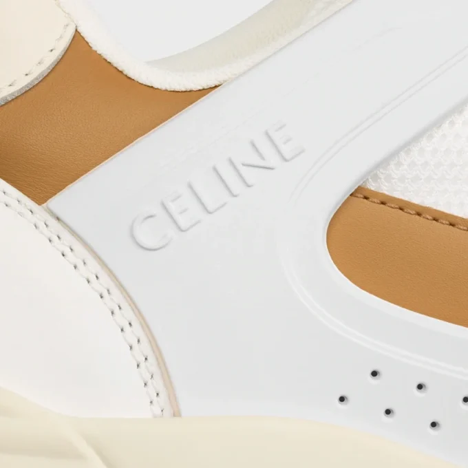 Ct-09 Trainer Sneaker in Calfskin, Suede Calfskin and Mesh Ct-09 Trainer Sneaker in Calfskin, Suede Calfskin and Mesh