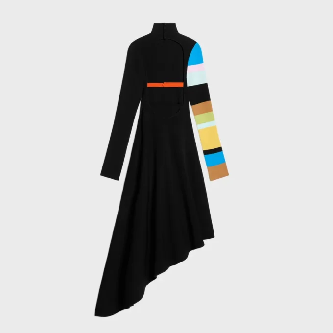 Dress in Double-Face Viscose Dress in Double-Face Viscose