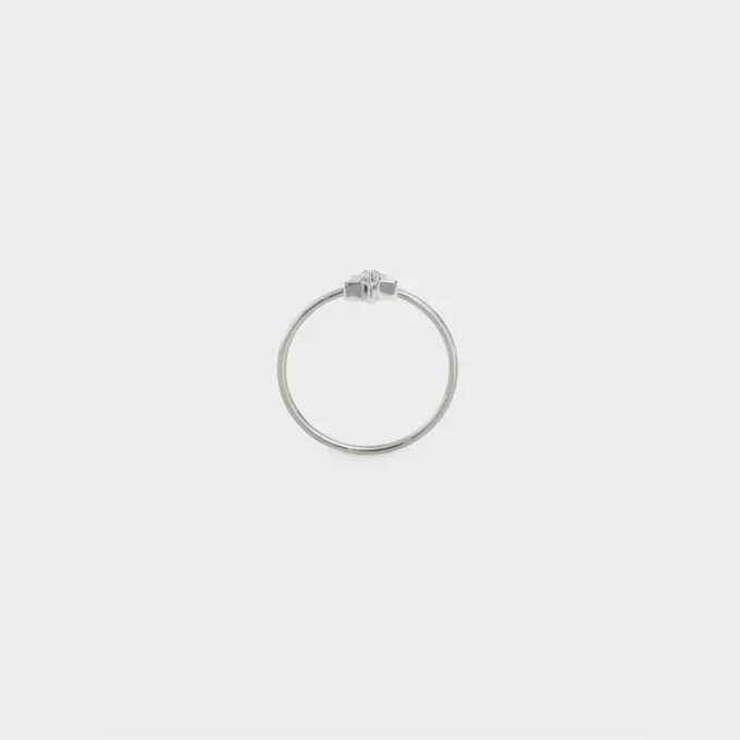 Etoile Celine Ring in White Gold and Diamond Etoile Celine Ring in White Gold and Diamond